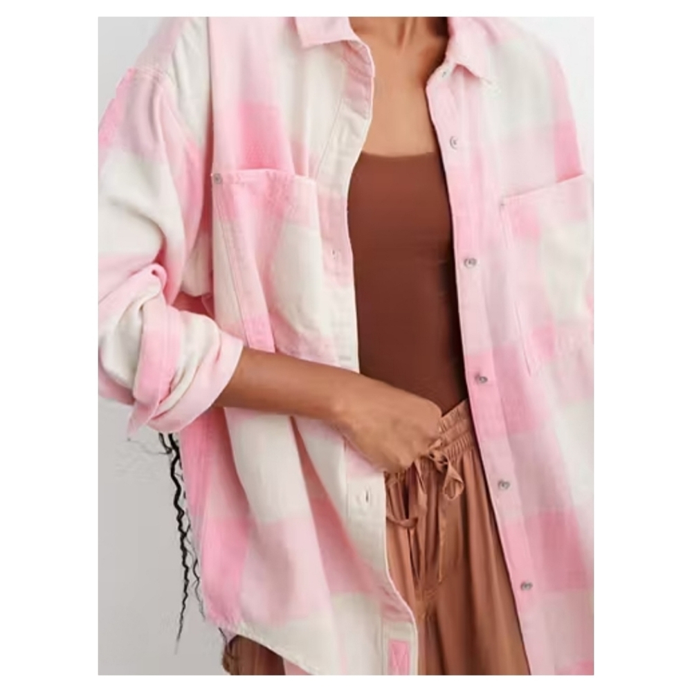NWT Aerie Oversized Flannel
